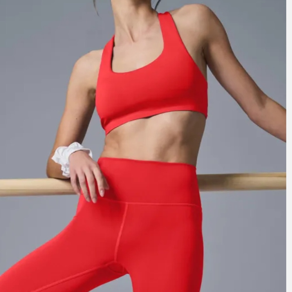 Airlift Advantage Racerback Bra - Red Hot Summer (worn once)